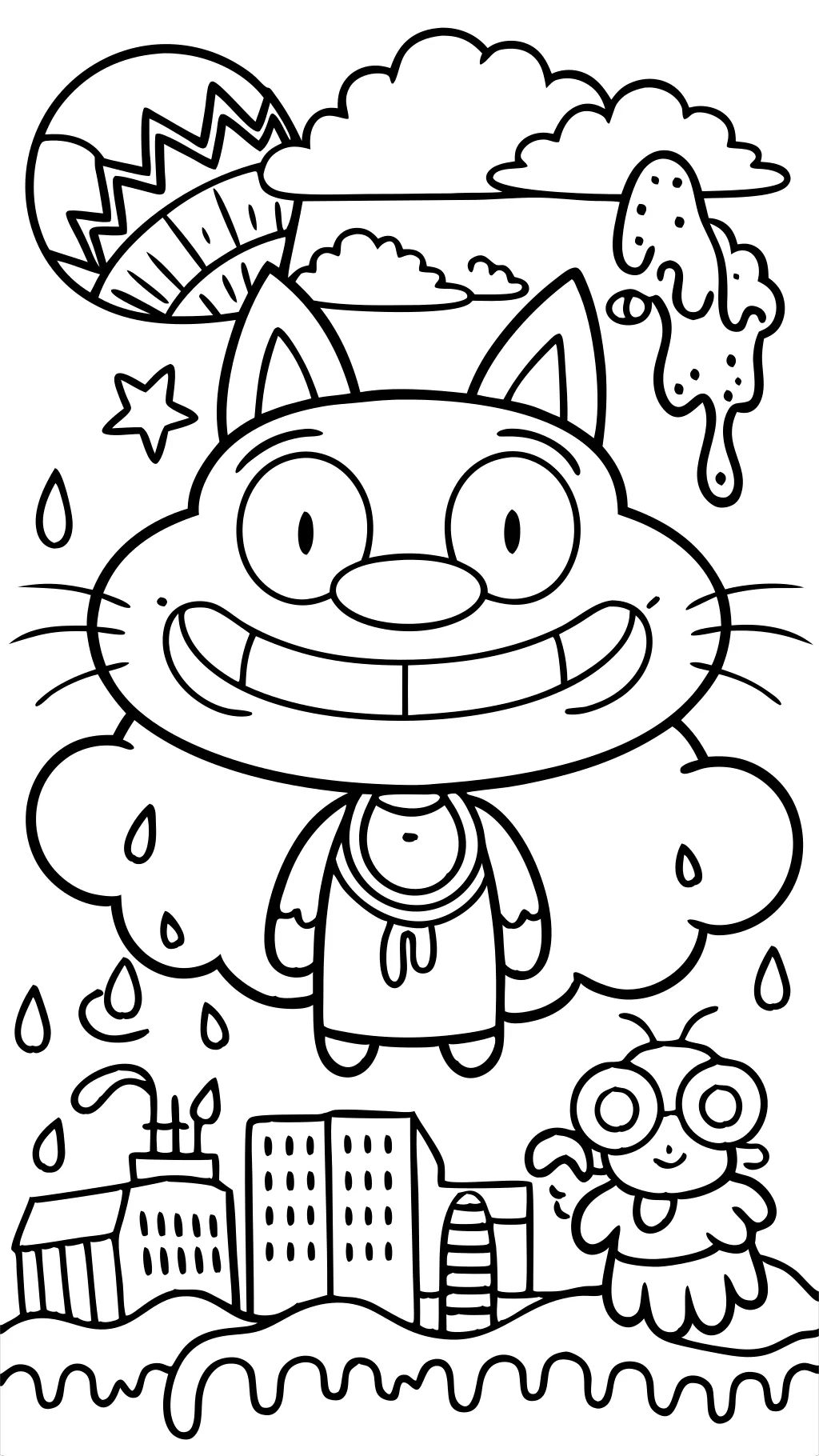 90s nickelodeon coloring pages